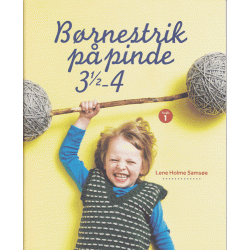 Brnestrik p pinde 3-4 - strikkebog