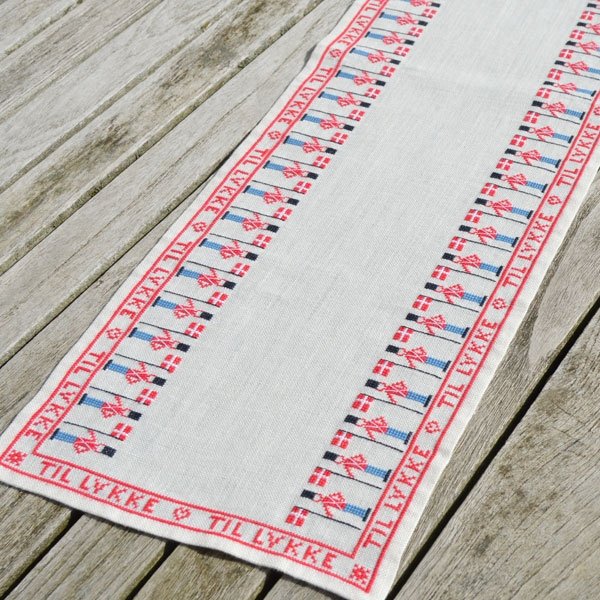 Gardere - fdselsdagslber med broderi