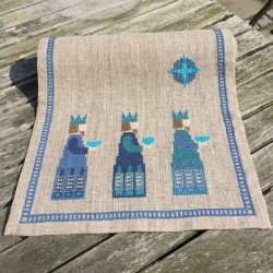 Broderikit til julel�ber Hellig tre konger