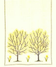 "Birketrer" - lber med broderi