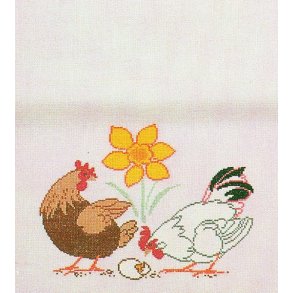 Hns og pskeg - pskelber med broderi