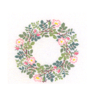 Vild rose - mellemlgsserviet