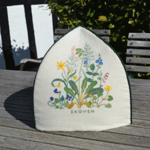 Haven-Skoven-Vejen - tehtte med broderi