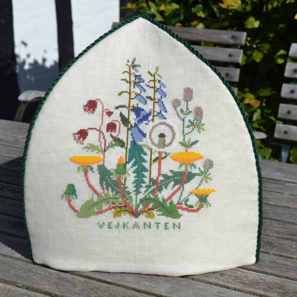 Haven-Skoven-Vejen - tehtte med broderi