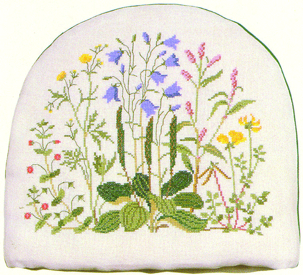 Havens Ukrudt - teh�tte med broderi