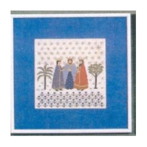 Hellig tre konger - juleophng med broderi