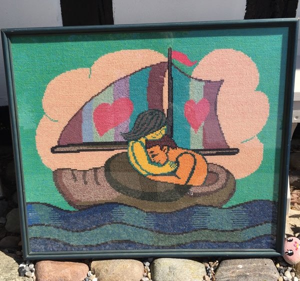 Trskokrlighed - Heerup broderi