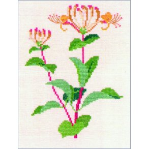 Alm. gedeblad - ophng med broderi