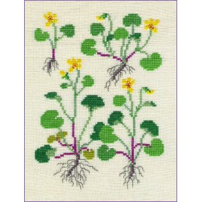 Fjeldviol - ophng med broderi