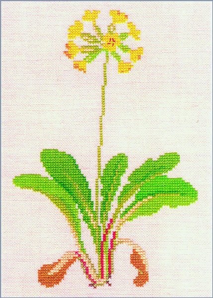 Hulkravet kodriver - ophæng med broderi