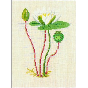 Nkkerose - ophng med broderi