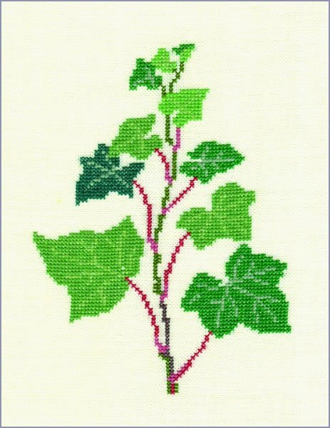 Vedbend - ophng med broderi