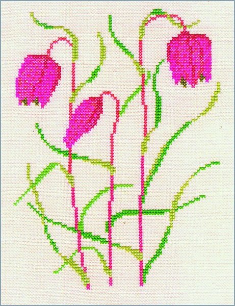 Vibeg - ophng med broderi