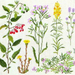 Kystens Blomster - brodr et smukt ophng