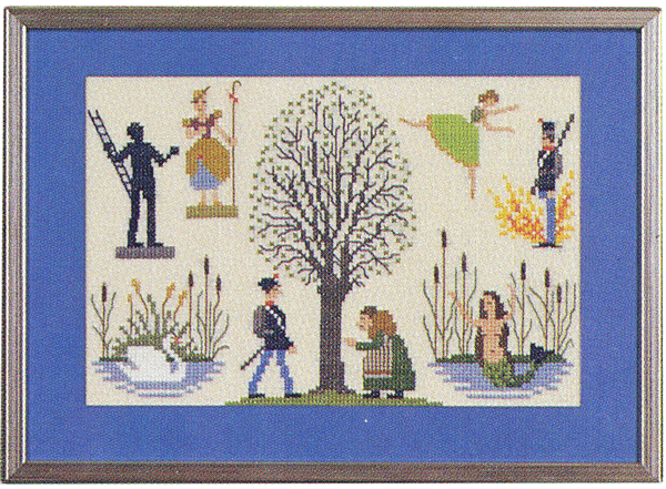 Fyrt�jet - oph�ng med broderi