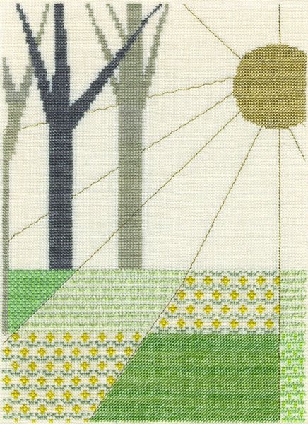 Skoven Del 2 - ophng med broderi