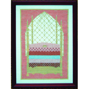 Prinsessen p rten - ophng med broderi