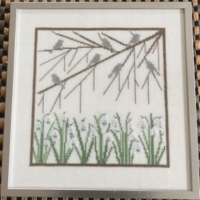 Vintergk - ophng med broderi