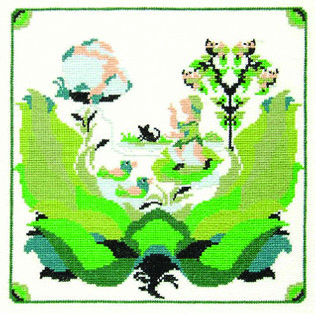 Tommelise - ophng med broderi