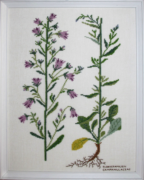 Klokkefamilien - ophng med broderi