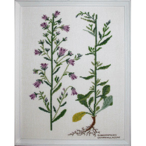 Klokkefamilien - oph�ng med broderi