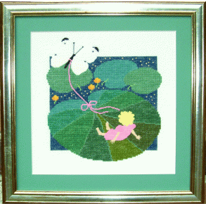 Tommelise - ophng med broderi