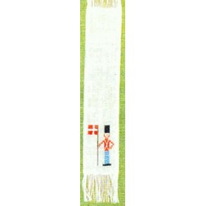 Garder - bogm�rke med broderi 