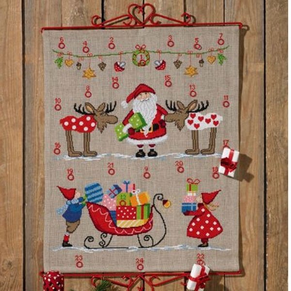 Kanen gres klar - julekalender