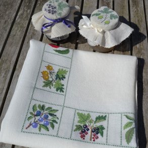 Ribs - syltehtte med broderi