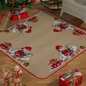 billede juletrstppe Julemand med gs