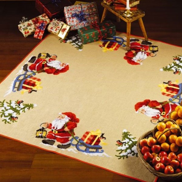 Julemanden er p vej - brodr et stort flot juletrstppe