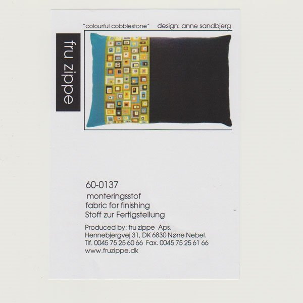 Monteringsstof til Colourful cobblestone, grn 