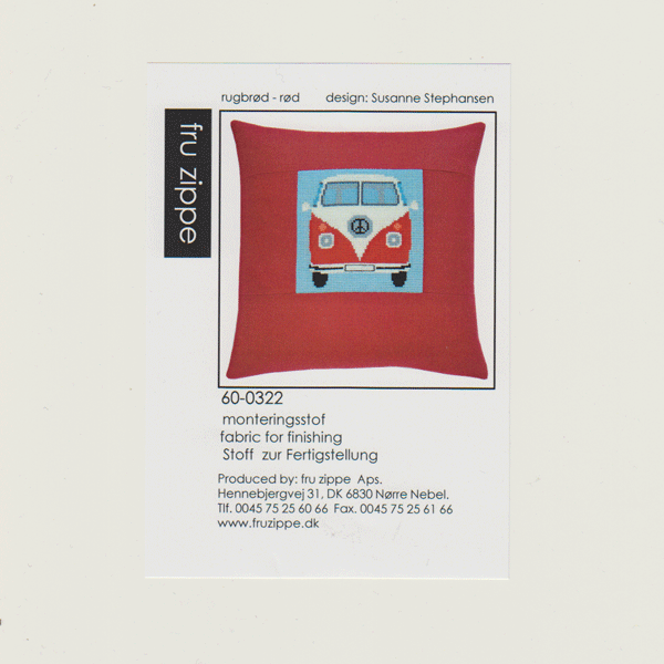 Monteringsstof til Rugbrd,rd - stramajpude