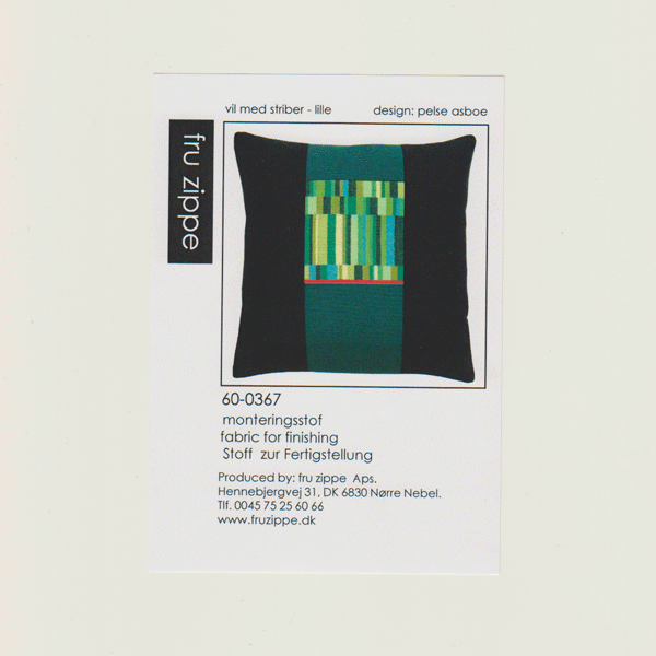 Vild med striber, lille - monteringsstof 