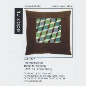 Monteringsstof til stramajpude Boxes, dusty