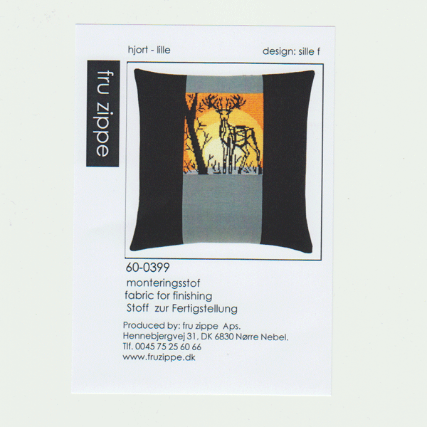 Monteringsstof til puden Hjort, lille