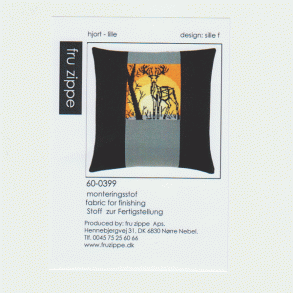 Monteringsstof til puden Hjort, lille