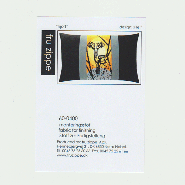 Monteringsstof til stramajpuden Hjort