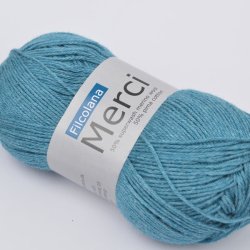 Merci - garn 50 % uld 50 % bomuld