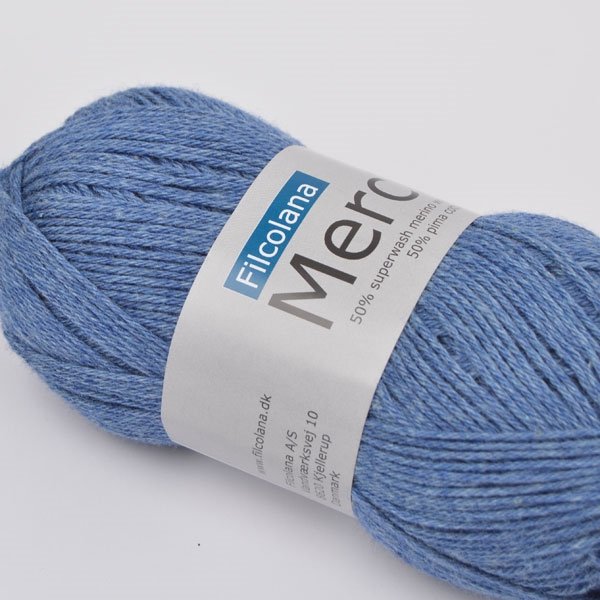 Merci - garn 50 % uld 50 % bomuld