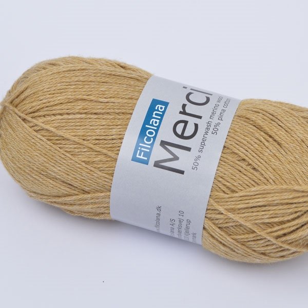 Merci - garn 50 % uld 50 % bomuld