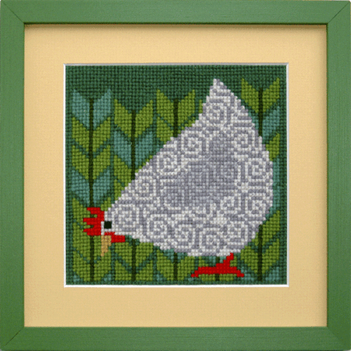 Thea - vgbillede  med broderi