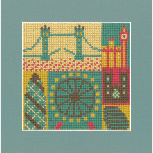 LONDON - ophng med broderi