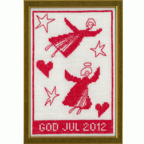 God Jul 2012 - juleophng med broderi