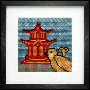 The Nightingale - ophng med broderi