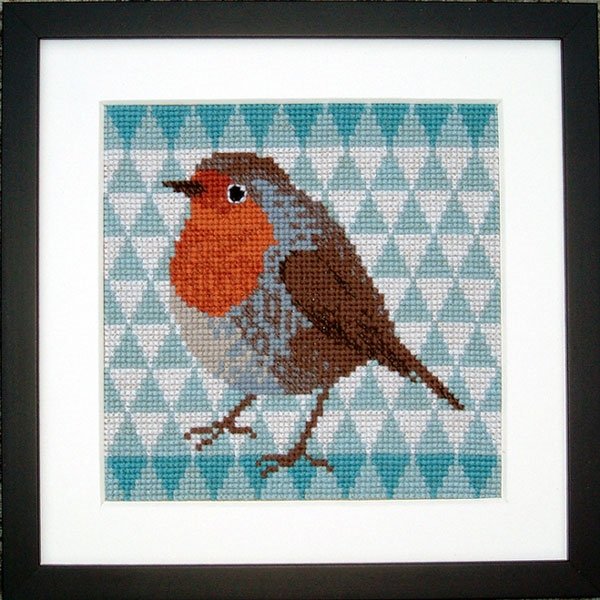 Rdklk - ophng med broderi