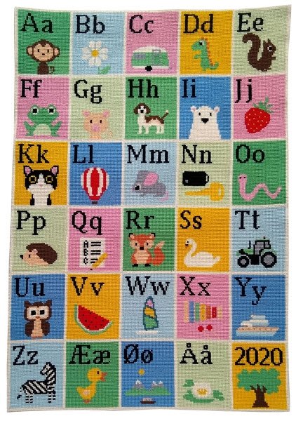 ABC - ophng med broderi