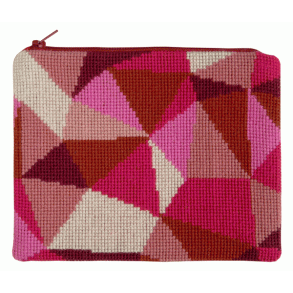 Angles - kosmetikpung med stramajbroderi