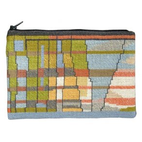 Skyggespil - kosmetikpung med broderi