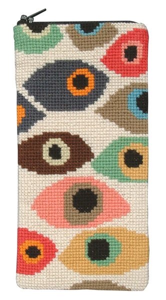 jesten - brillepose med broderi